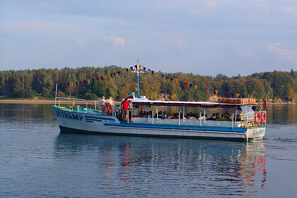 Statek TRAMP Polańczyk Solina